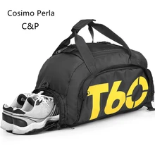 Дорожные сумки для мужчин с буквенным принтом, унисекс, спортивная сумка для спортзала, для улицы, модный багаж, водонепроницаемый рюкзак с обувью, мужская сумка