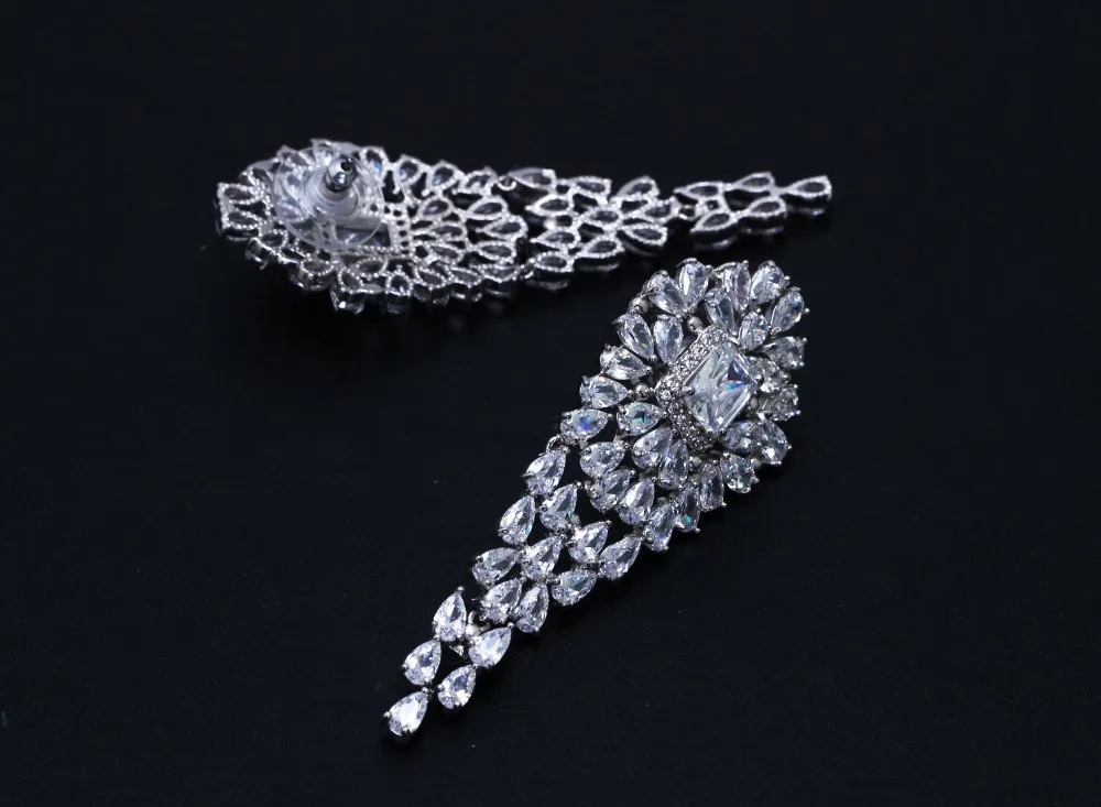 large necklace earrings for bridal (5)