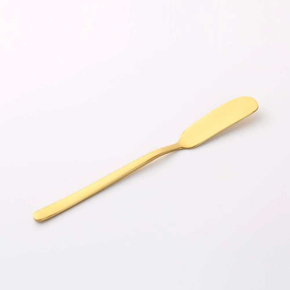 

Butter Knife Thick Handle Spreader Kitchen Accessory For Cheese Dessert Stainless Steel Scraper Jam Breakfast Tool Tabeware