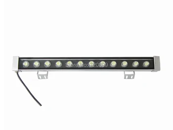 

10pcs/lot Free Shipping 12w 0.5M LED Waterproof Wall Washer Light Stage Linear Bar Outdoor Lamp 85-265V Pure/Warm White