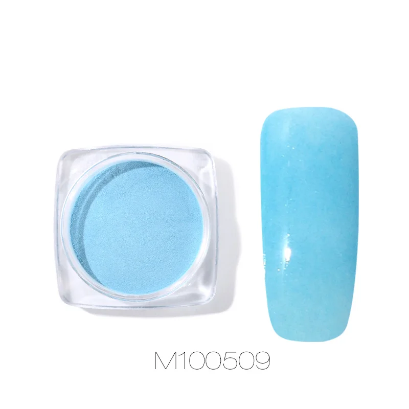 M100509 ROSALIND 1 шт. блеск для ногтей фосфорное светящееся порошковое покрытие Полировка Для ногтей окунание Блестки для маникюра пигментный порошок - Цвет: M100509