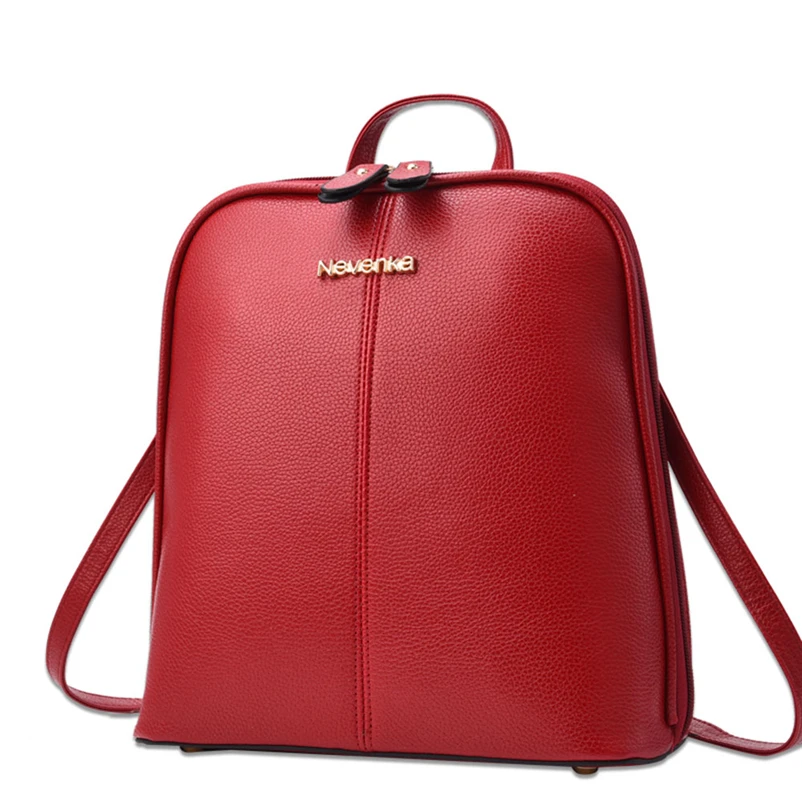 Nevenka Women Leather Backpack Tassel Female Travel Backpack Black Handle Backpacks for Girls School Bag Summer Backpacks 201810