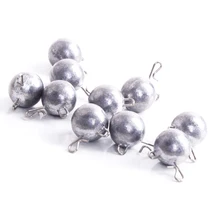 10pcs/lot 2.8g 3.8g 4.8g Universal lead head Match crank hook fly fishing high quality Lead Jig Head Fishing accessories