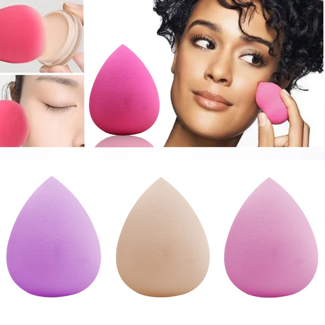 Water Drop Shape Makeup Foundation Sponge Puff Blending Face Flawless