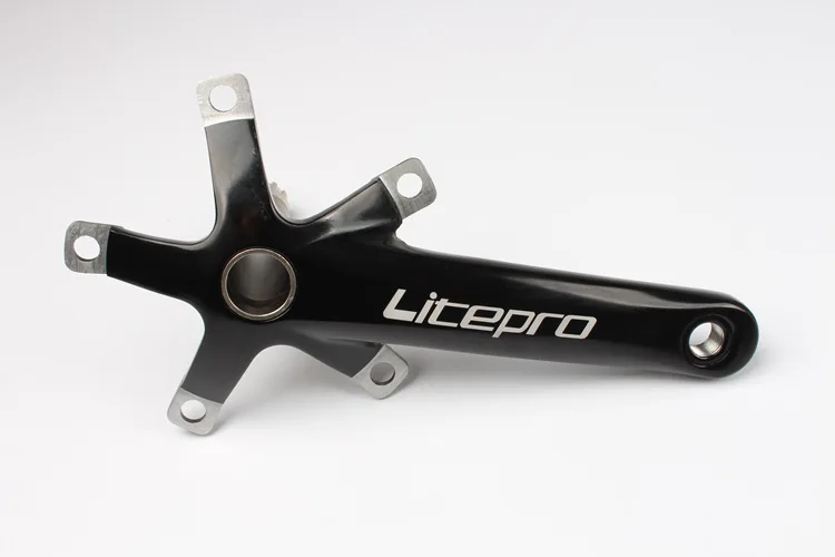 MEROCA Litepro LP складной велосипедный Кривошип из алюминиевого сплава 170 мм BCD 130 мм Складная велосипедная система зубная пластина