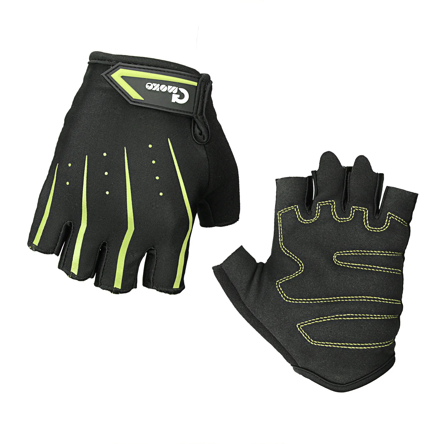 Спортивные перчатки для силовой атлетики, силовой тренировки, езды на велосипеде, езды на велосипеде, высокое качество, вес s, Подъемные Перчатки для мозолей и защиты от волдырей - Цвет: Зеленый