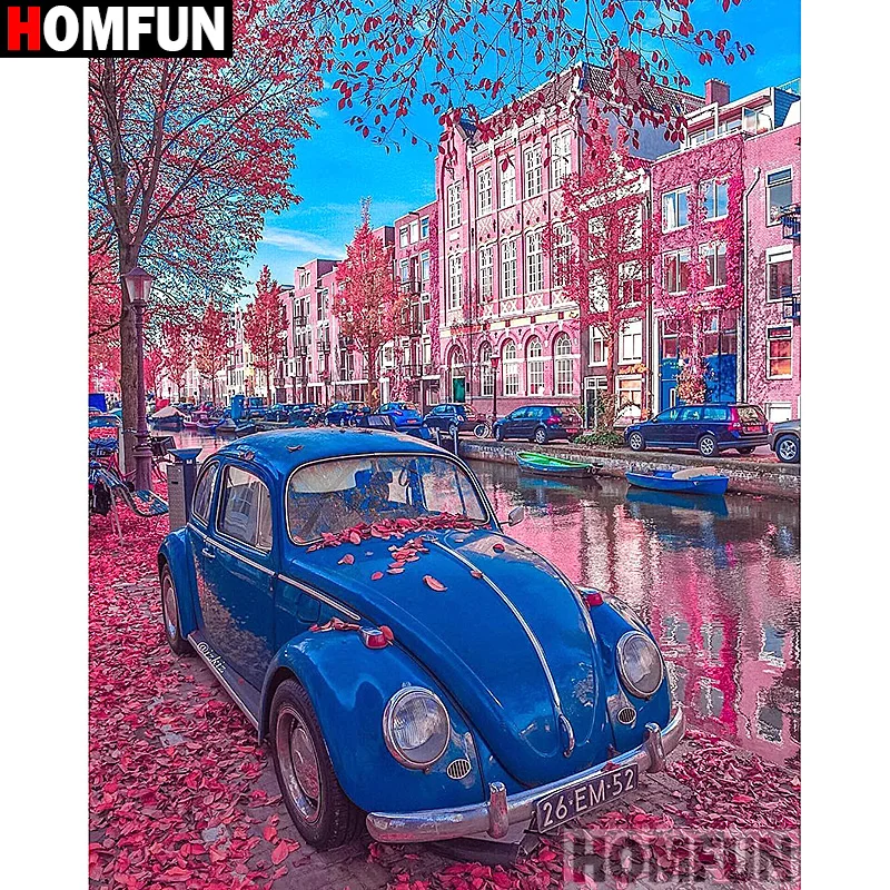 HOMFUN Full Square/Round Drill 5D DIY Diamond Painting &quotCartoon character&quot Embroidery Cross Stitch 3D Home Decor Gift A16863 | Дом и