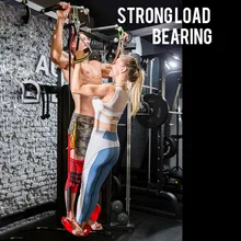 Pull up водоотталкивающий ремень портативный семейная дверь горизонтальный бар шнур фитнес-оборудование для мужчин и женщин пара фитнес-оборудование