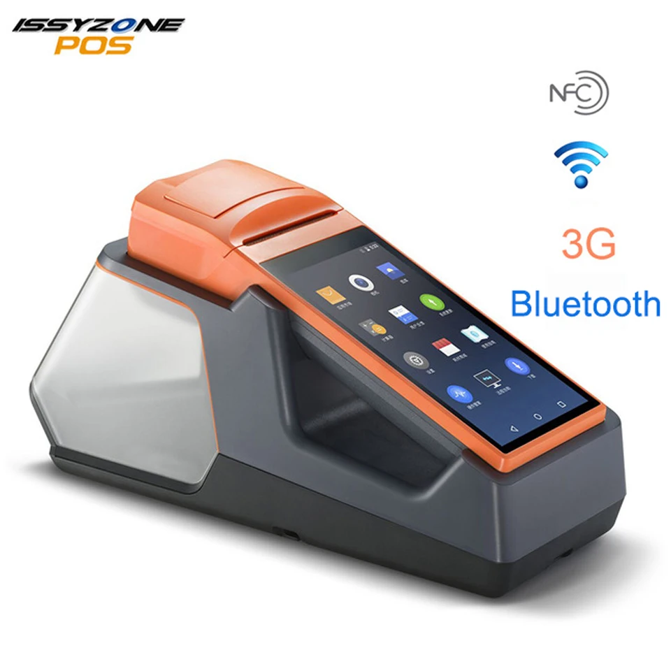 

Android 5.1 Mini Pos thermal printer Barcode Scanner Handheld POS Terminal wireless bluetooth wifi Android PDA 3G Distribution