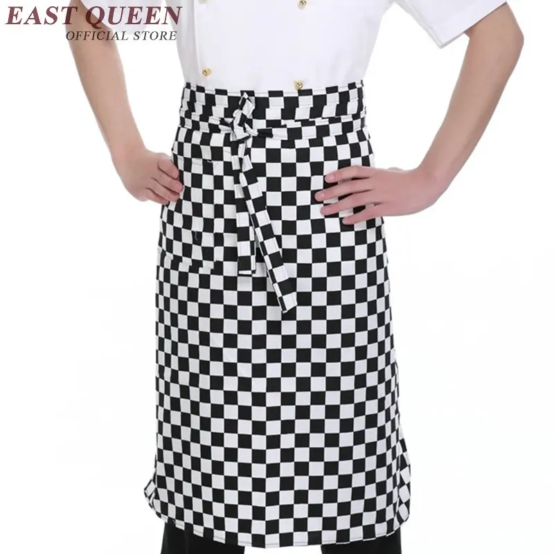 Food service apron for kitchen cooking apron short aprons for woman cooking aprons men NN0004