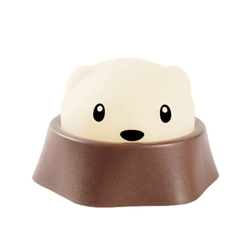 LED Cute Gopher Night Light Novelty Toy Lighting Gophers Children Kid Lamp USB Desk Sleeping Lamp Decor Lamps Built-In Battery (7)