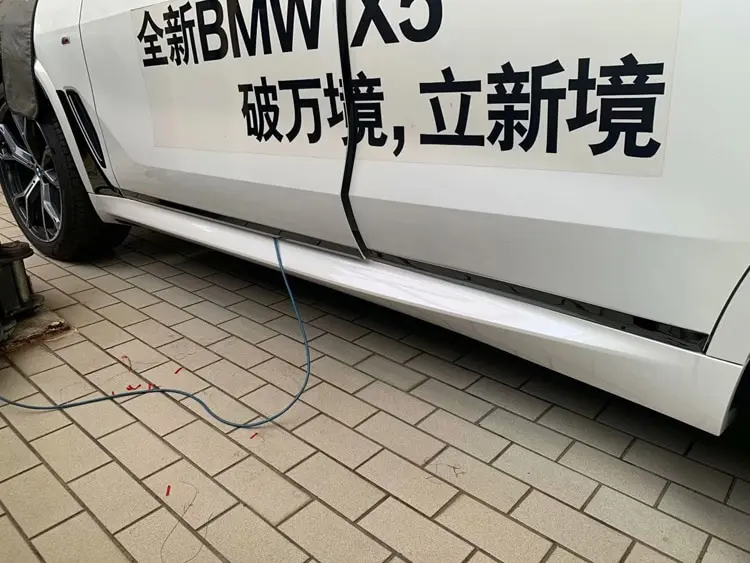 Боковая дверь из нержавеющей стали для BMW X5 G05 2019 2020|Хромирование| |