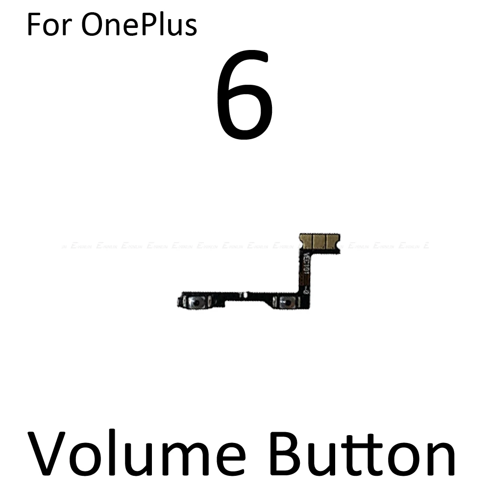Гибкий кабель с кнопкой регулировки громкости для OnePlus X 1 2 3 3T 5 5T 6 6T 7 Pro, запасные части