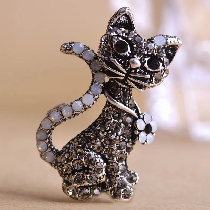 Женская Винтажная брошь в виде страз с булавкой и опалом|pins and brooches|pin finderbrooches pins |