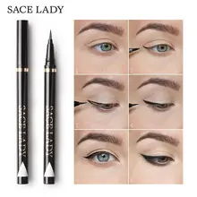 Лучший! SACE LADY Черная долговечная подводка для глаз Натуральная стойкая к истиранию ручка Profissional Гл Лучший!