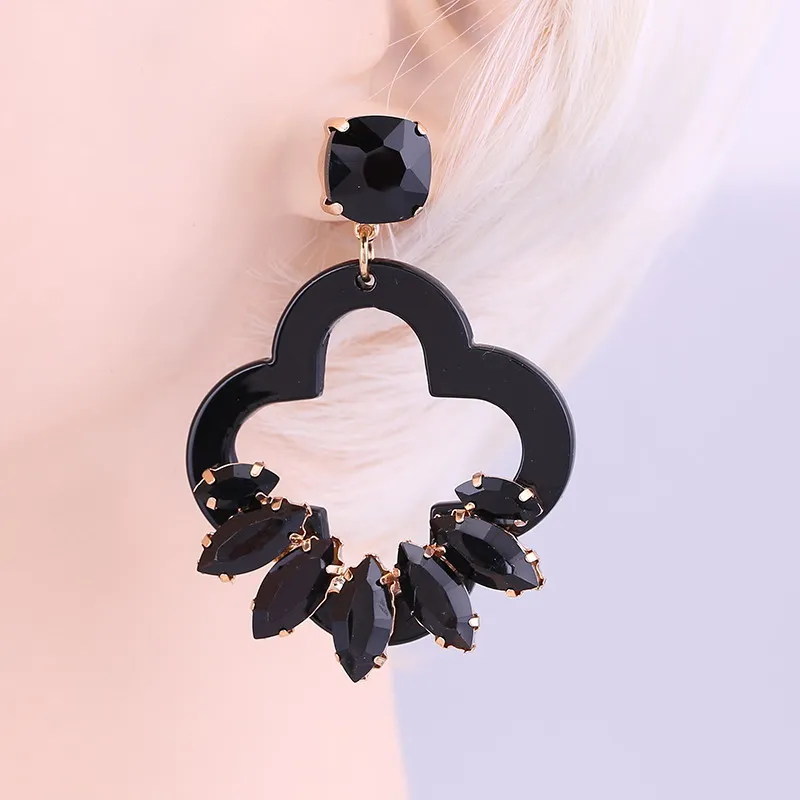 Earrings Black