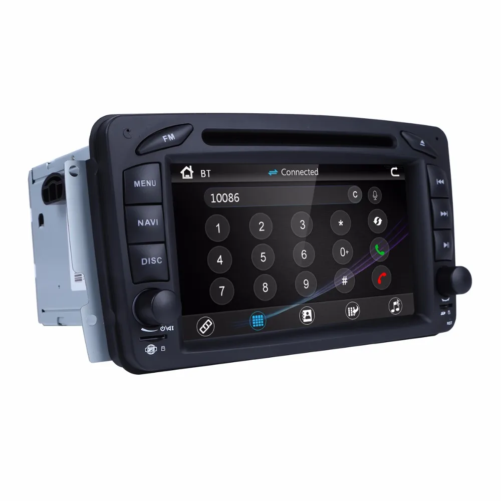 Hizpo Автомобильный мультимедийный плеер 2Din GPS Авторадио для