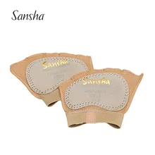 Sansha высокое качество танцевальные лапы защита колодки Кожаная подошва ноги стринги для балета Танец выберите размер в соответствии с ноги MD3