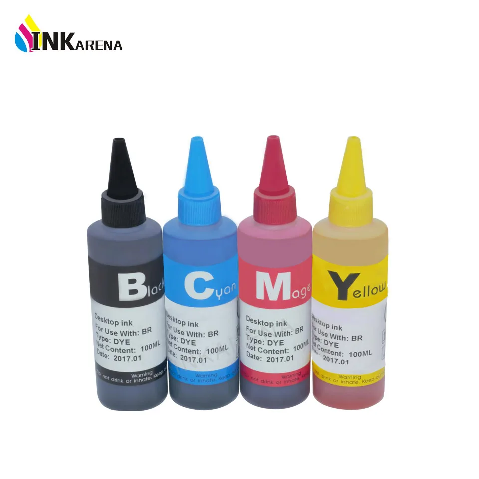 Inkarena Bottle Dye Ink Refill Kit For Brother Ink Refill Lc123 Lc 123