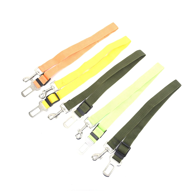 

New Hot 1PC Vehicle Car Seat Belt Seatbelt Lead Clip Pet Cat Dog Safety Car Styling Accessories