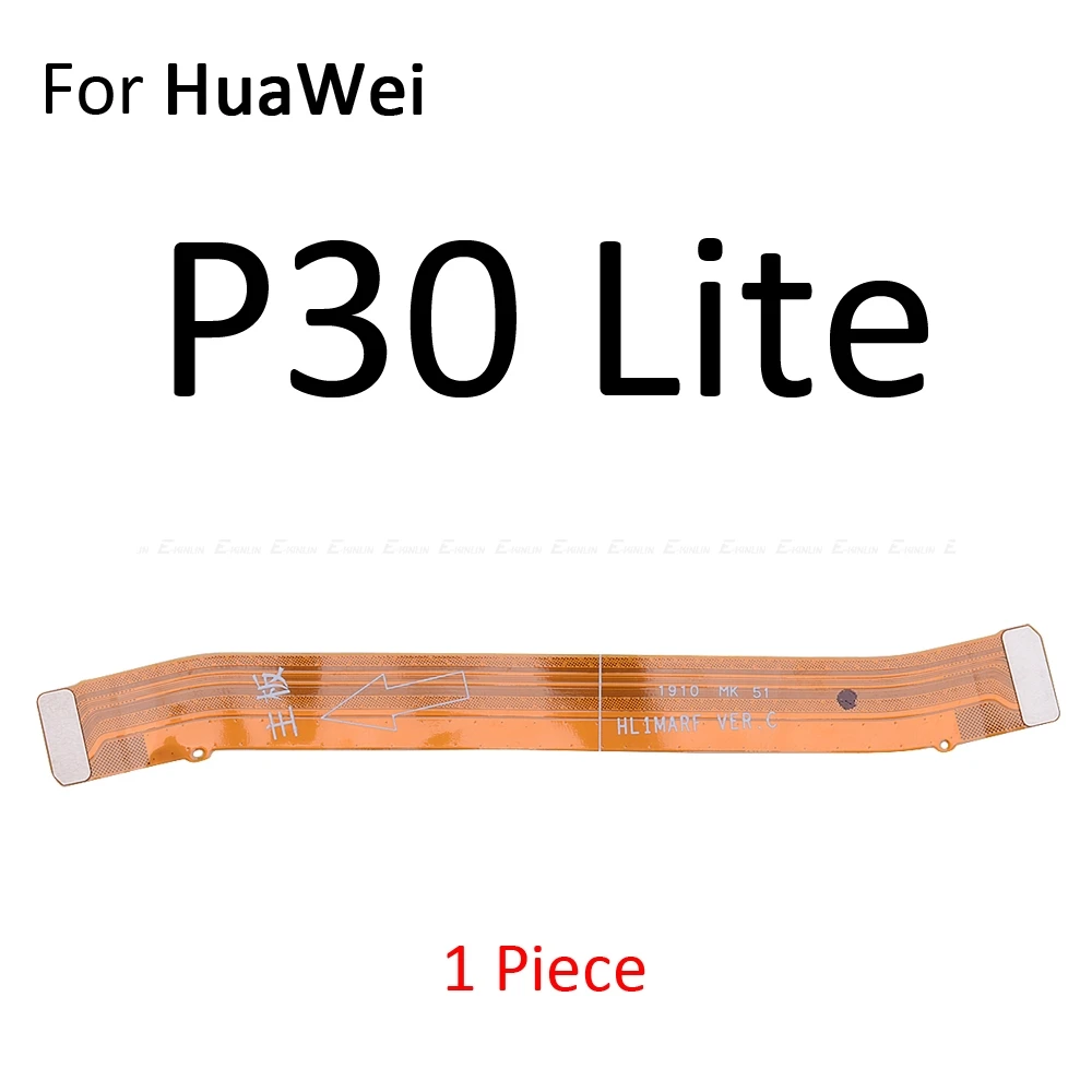 Материнская плата, материнская плата, ЖК-разъем, гибкий кабель для HuaWei P30 P20 Pro P10 P9 Plus P8 Lite Mini