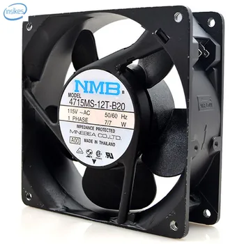 

Original 4715MS-12T-B20 Computer Blower Cooling Fan AC 115V 0.1A 7/7W 12038 120*120*38mm 1950RPM