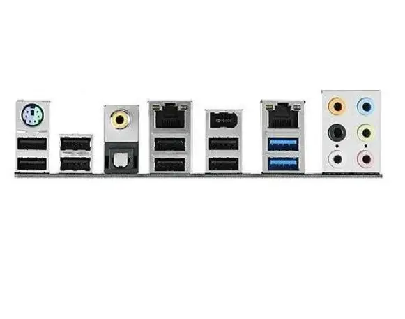 

10pcs/lot New Custom I/O Baffle for ASUS P8P67 WS Revolution Chassis Rear Panel (No Motherboard)