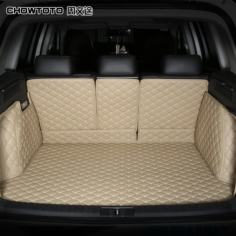 

CHOWTOTO AA Custom Special Trunk Mats For Honda Jade Durable Waterproof Boot Carpets For Lagguge Mat