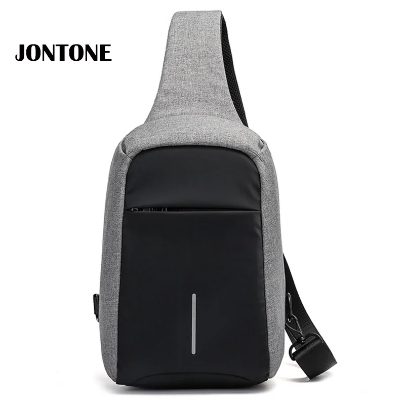 

Anti Theft Backpack Men Plecaki Chest Bag Men's Crossbody Bags Small Waterproof Oxford Functional Sling Pack Casual Men Daypack