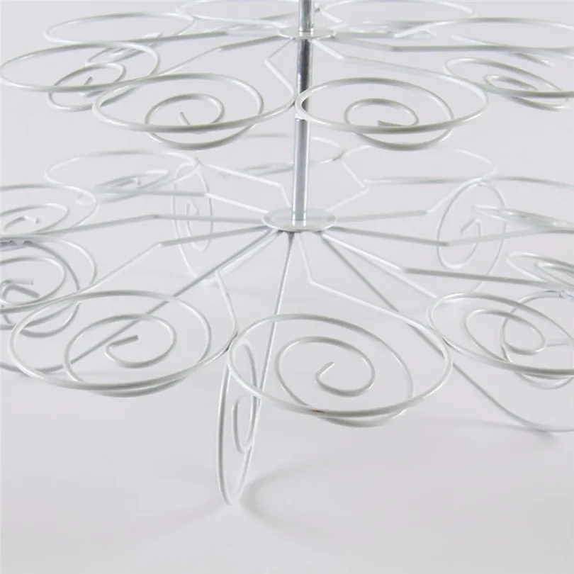 4 Tier Metal Cupcake Stand Exquisite Dessert Cake Stand Wedding Banquet Best Utensils Cake tools #4m26 (5)