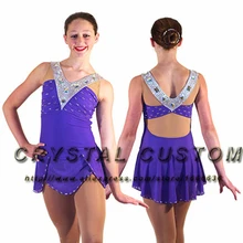 Синий Фигурное катание Платья для женщин для Для женщин новые модные брендовые Катание на коньках Платья для женщин для конкурса dr3448