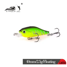 LTHTUG Japanese Design Pesca Stream Fishing Lure 40mm 2.5g Floating Minnow Crank Isca Artificial Baits For Bass Perch Pike Trout