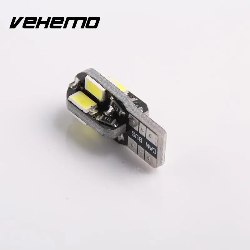 1 шт. T10 5630 8SMD Автомобильная внутренняя Светодиодная лампа Canbus ширина