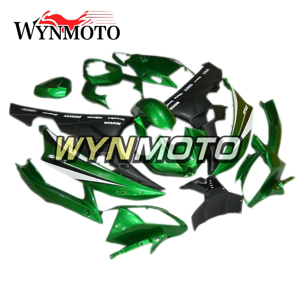 

Complete Fairings Kit For Yamaha R6 2006-2007 06 07 Year Injection ABS Plastics Motorbike Bodywork Cowlings Green Black Frames