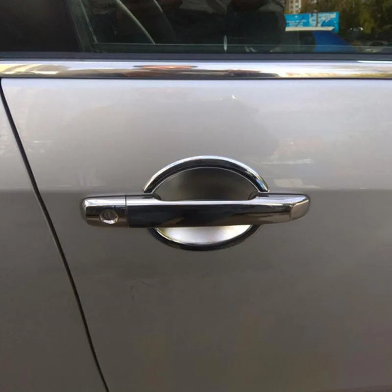 4 шт. хромированные накладки на дверные ручки для Nissan Almera G11 2012 2014 2015