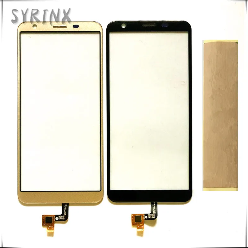 

Syrixn With Tape Mobile Phone Touch Panel Front Glass Sensor For OUKITEL C11 pro Touch Screen Digitizer Touchscreen Outer Lens