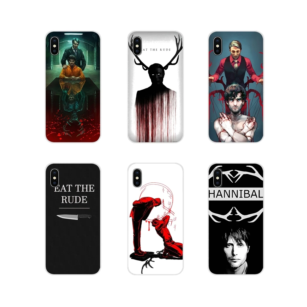 Hannibal eat the rude силиконовый чехол для телефона HTC One U11 U12 X9 M7 M8 A9 M10 E9 Plus Desire 630 530 626 628 816