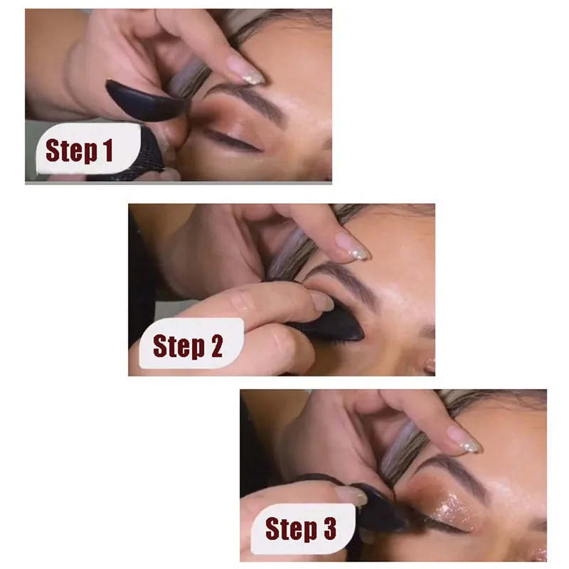 1 шт. популярные силиконовые тени для век штамп мода ленивый глаз