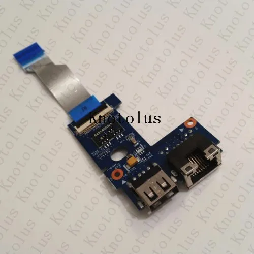 

48.4IH06.01M LA57 RJ45 USB Board WCable For Lenovo Z570 Z575 B570 B575 B570E B575E V570 usb