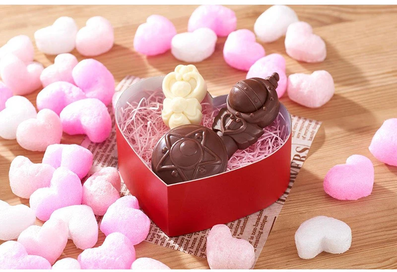 anime sailor moon cuttie moon rod wands crystal star compact space love key ice cube mold Tray Ice Cream Makers cosplay costume