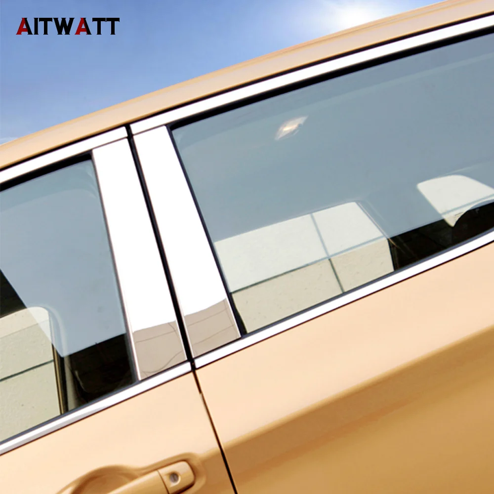 Стайлинг автомобиля AITWATT подходит для Nissan Qashqai J11 2014 2017 гг. накладки на стойки окон