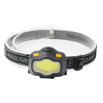 

Mini Waterproof COB LED Headlamp 200Lm 3 Modes Safety Headlight Camping Flashlight Frontal Head Light Torch Lamp AAA