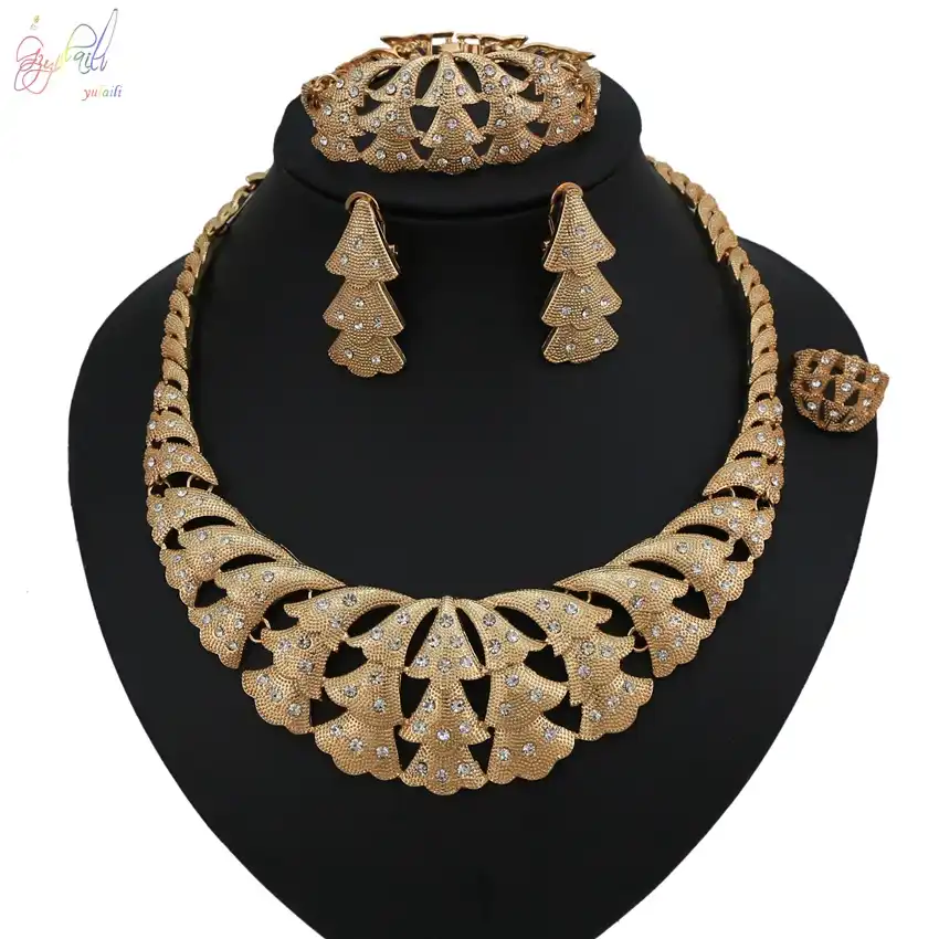 rold gold jewellery sets