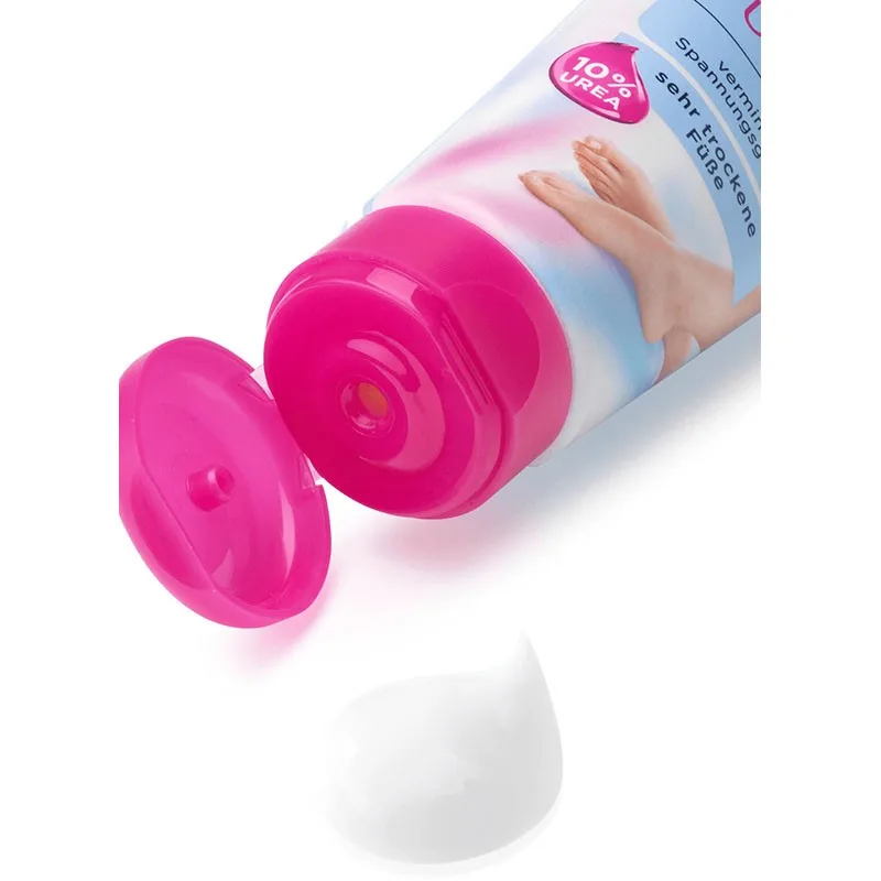 Newest Balea Urea Foot Cream 100ml with 10%Urea Soothe Nourishing Cream for Very Dry Foot Intensive moisture 24-hour Moisturizer