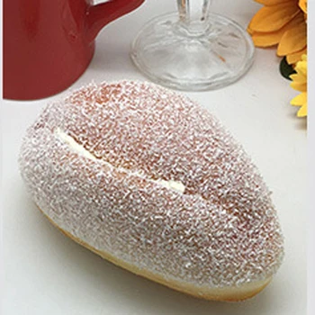 

BOLYFYNIA Simulation bread cake model toy Peach shape fake bread children toy breakfast food 3set/lot