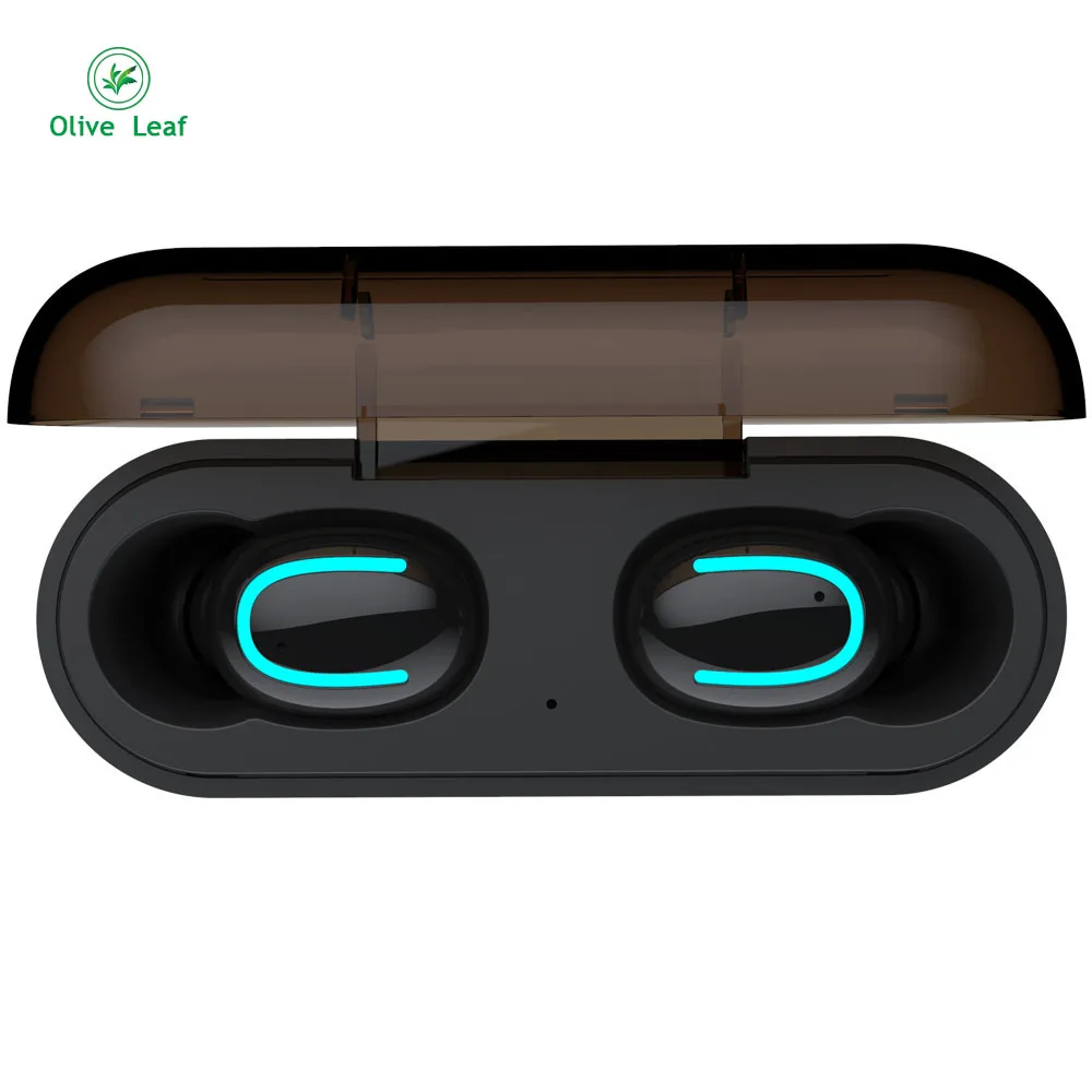 HQB-Q32 TWS Беспроводные Bluetooth 5,0 наушники IPX5 водонепроницаемые наушники с громкой связью 1500 мАч мощная Спортивная музыкальная игровая гарнитура