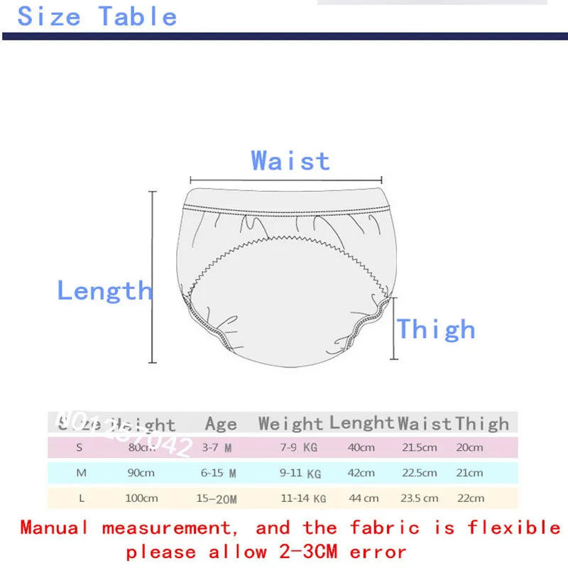 Новые стильные дышащие детские подгузники, многоразовые тканевые детские подгузники памперсы, водонепроницаемые детские тренировочные штаны шорты для новорожденных