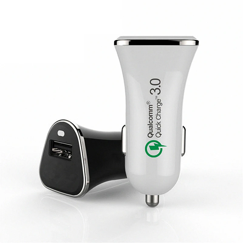 For Quick Charge 3.0 Charger QC 5V 9V 12V Car Fast SAMSUNG Note 8 S9 S8 S7 S6 Edge HTC 10 XiaoMi Mi8 MIX3 2S | Мобильные телефоны и