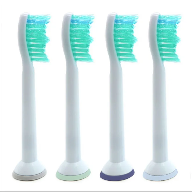 4 шт./лот, сменные насадки для зубной щетки для Philips Sonicare proresyota HX6100/HX6150/HX6411/HX6431/HX6500/HX6511