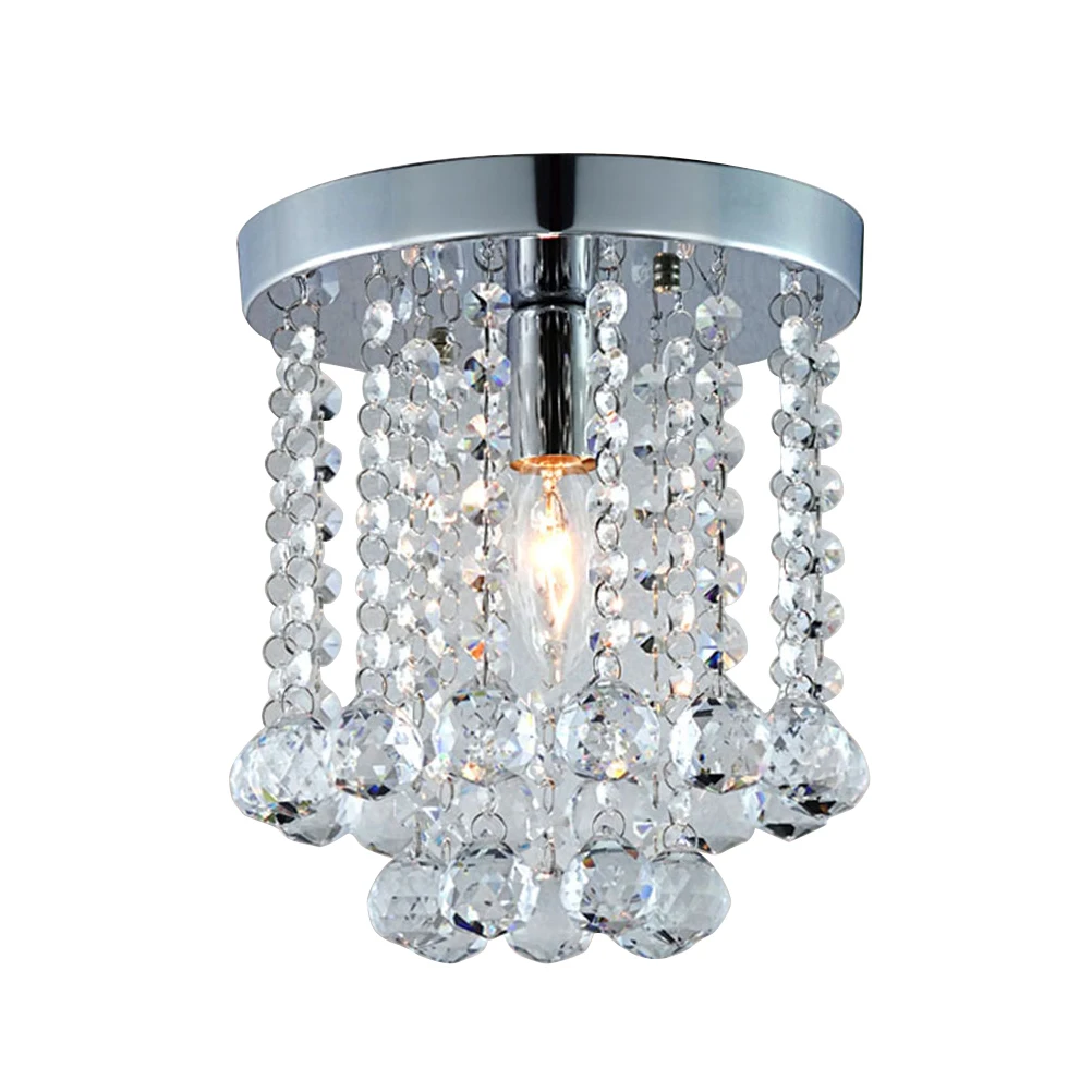 

YUNLIGHTS Crystal Chandeliers Light Ceiling Lamp LED Droplight For Home Office Hotel Corridor Aisle Hall lamp(Without Bulb)